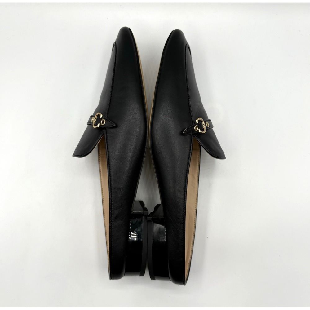 COACH Irene Mules Women's Size 8.5 B Black Leather Slip On Shoe - Picture 5 of 7